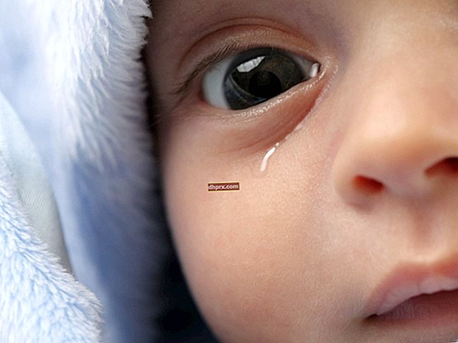 Penyiraman mata pada bayi boleh menjadi tanda glaukoma